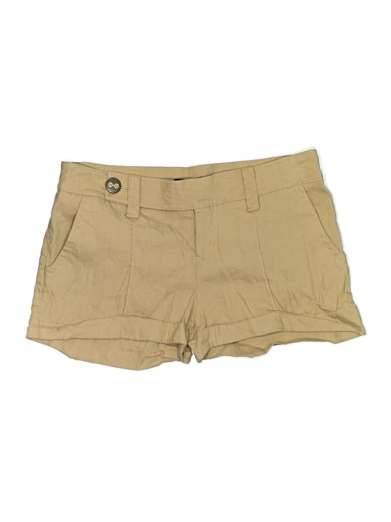 Pre-owned Bebe Khaki Shorts In Brown