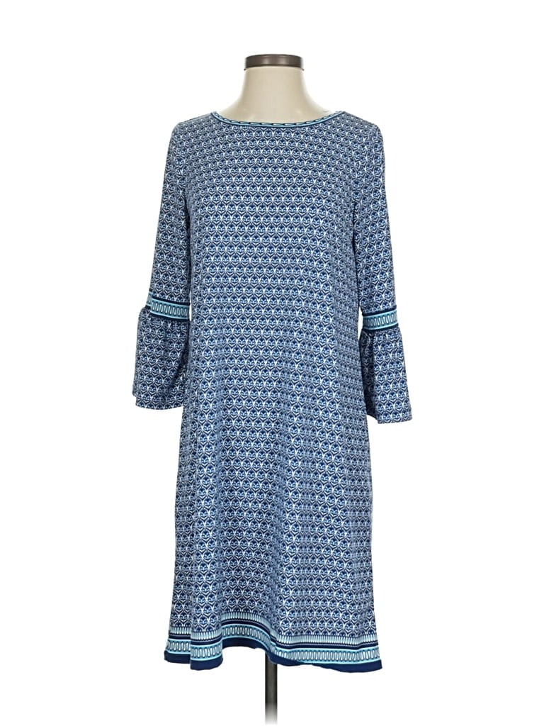 Pre-owned Max Studio Casual Dress In Blue