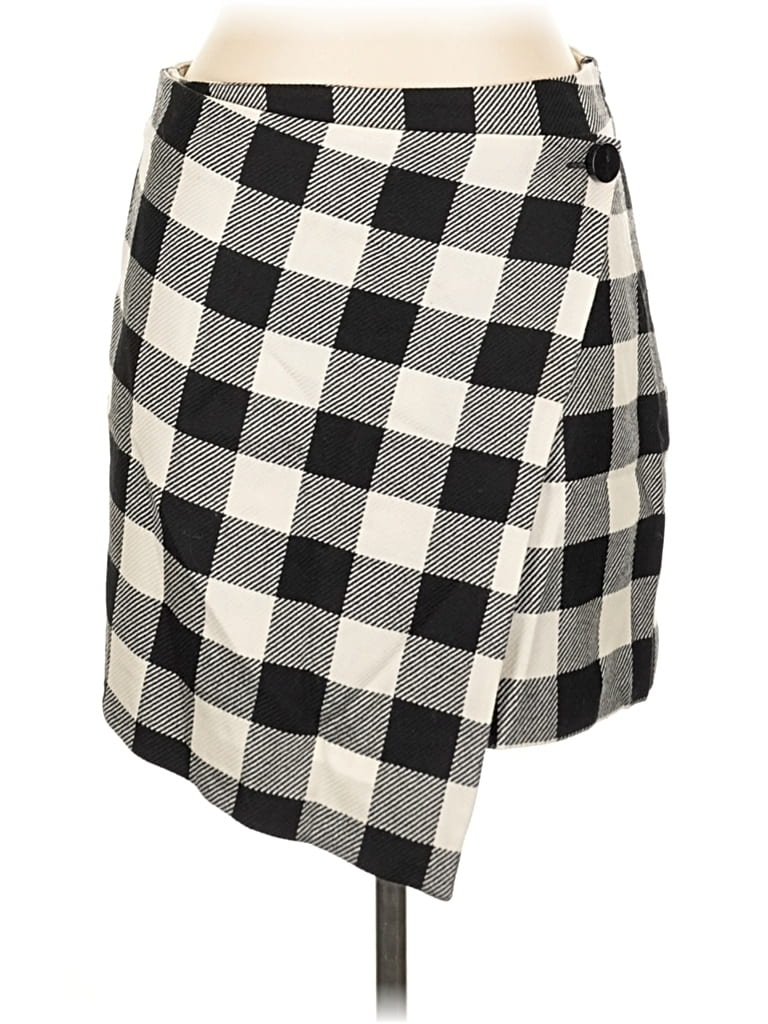 Click to view more detailed imagery on our partner's website Pre-owned Milly Wool Skirt In Black