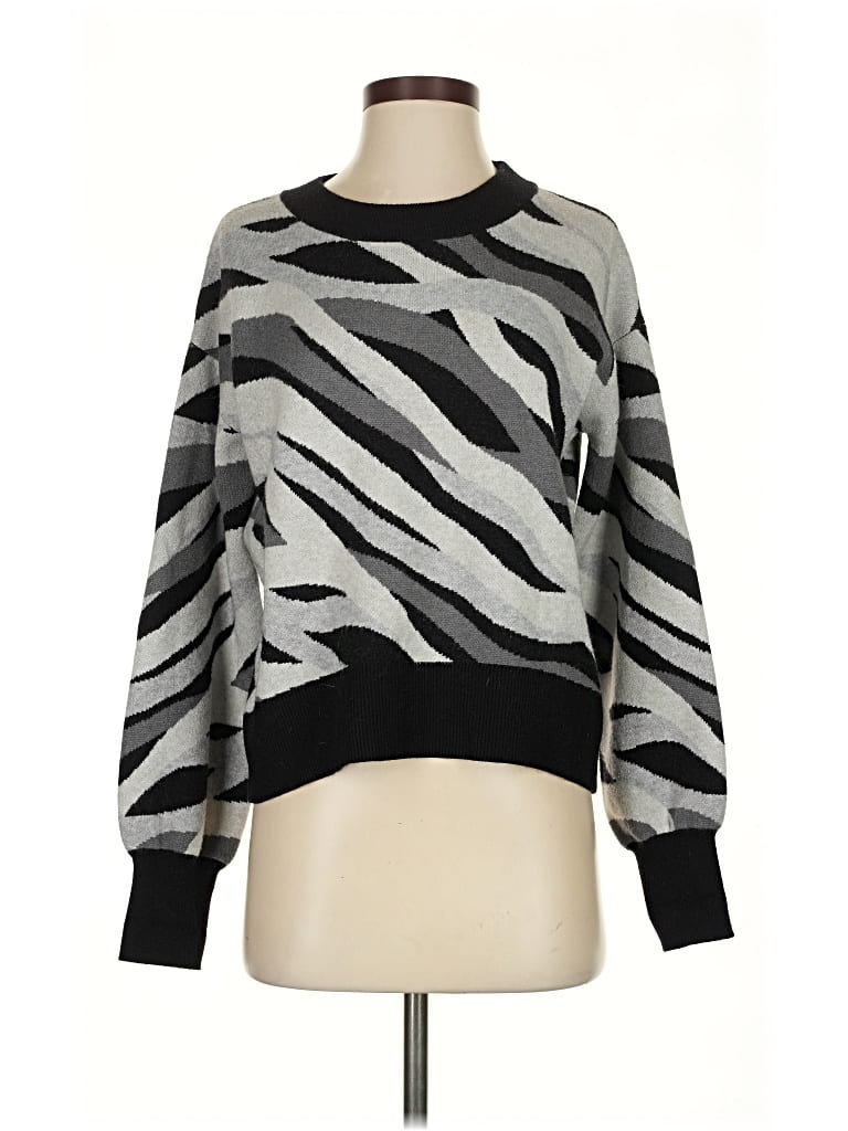 Pre-owned Halogen Pullover Sweater In Gray