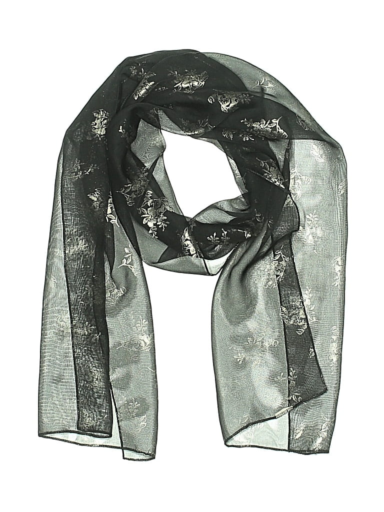 Pre-owned Unbranded Scarf In Black