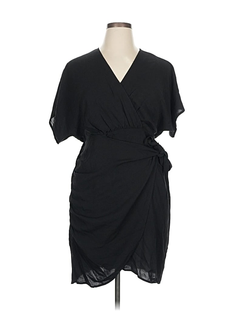 Pre-owned Shein Curve Cocktail Dress In Black