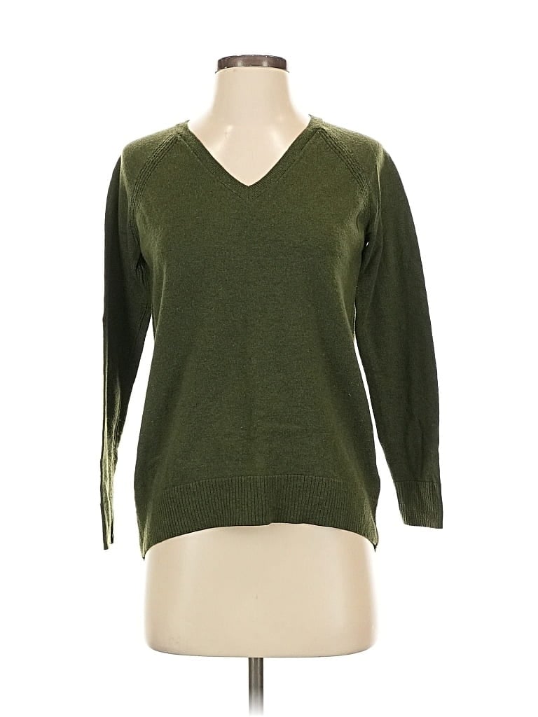 Pre-owned Gap Pullover Sweater In Green