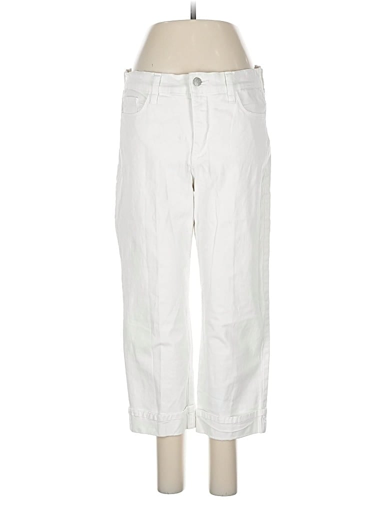 Pre-owned Nydj Casual Pants In White