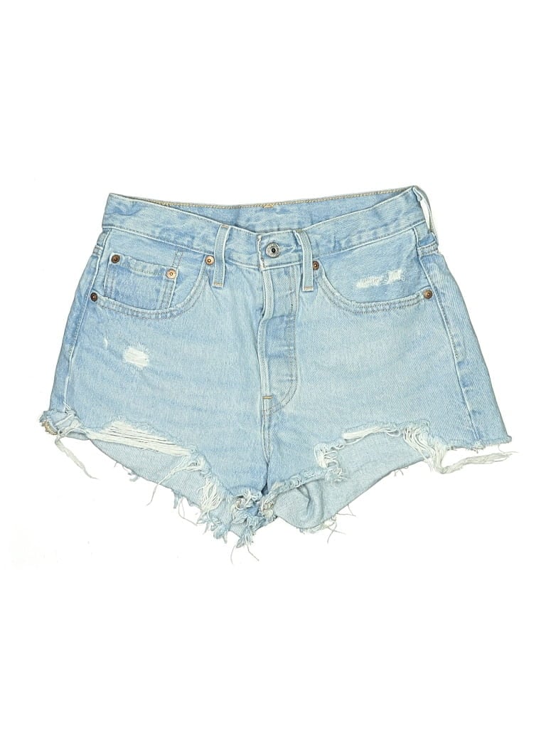 Pre-owned Levi's Denim Shorts In Blue