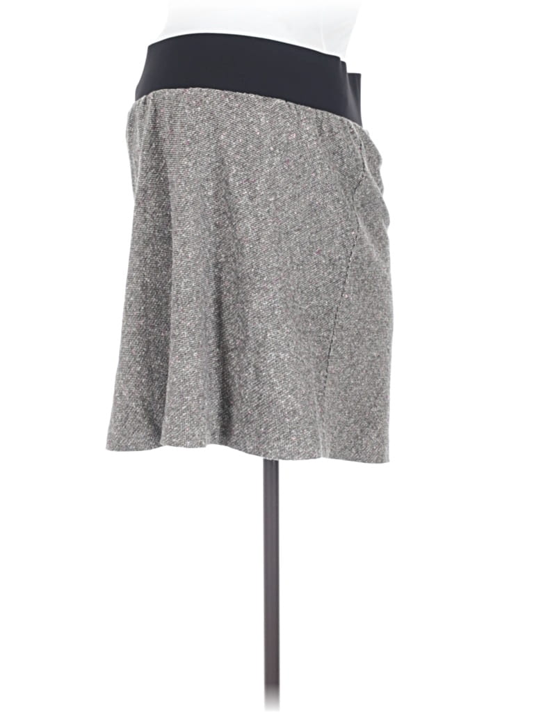 Pre-owned Duo Maternity Casual Skirt In Gray