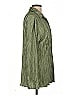 Unbranded 100% Polyester Stripes Green Long Sleeve Blouse Size L - photo 4