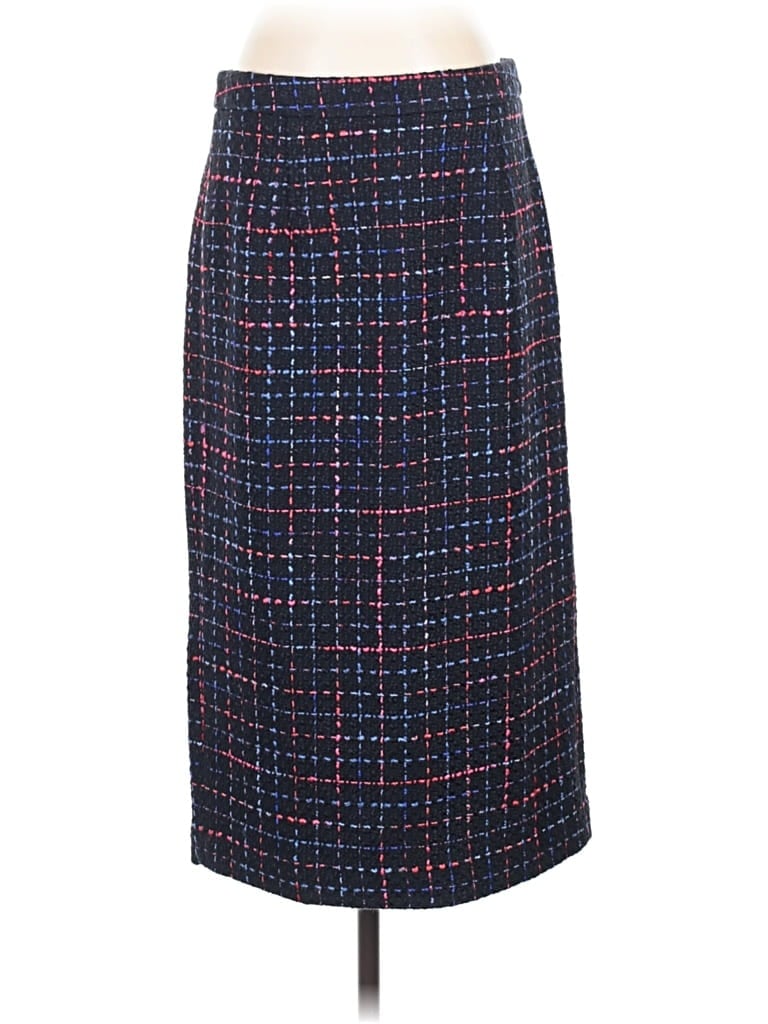 Pre-owned Halogen Formal Skirt In Blue