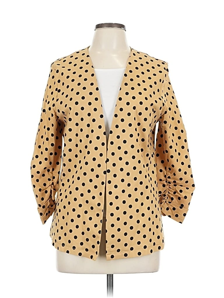 Click to view more detailed imagery on our partner's website Pre-owned Kim Rogers Blazer Jacket In Gold