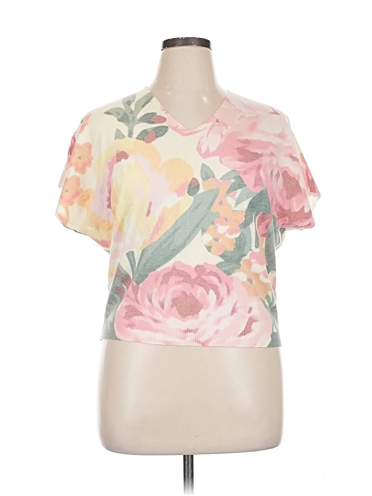 Click to view more detailed imagery on our partner's website Pre-owned Vila Milano Short Sleeve T-shirt In Pink