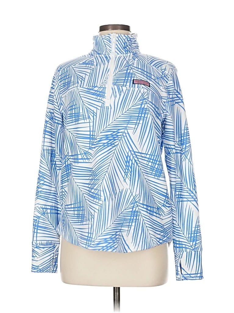 Pre-owned Vineyard Vines Long Sleeve T-shirt In Blue