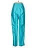Connie Roberson Color Block Teal Casual Pants Size 6 - photo 2