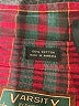 Varsity 100% Cotton Plaid Red Long Sleeve Button-Down Shirt Size L - photo 8