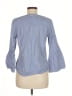 J.Crew Blue Long Sleeve Blouse Size 6 - photo 2