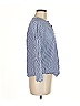 J.Crew Blue Long Sleeve Blouse Size 6 - photo 4