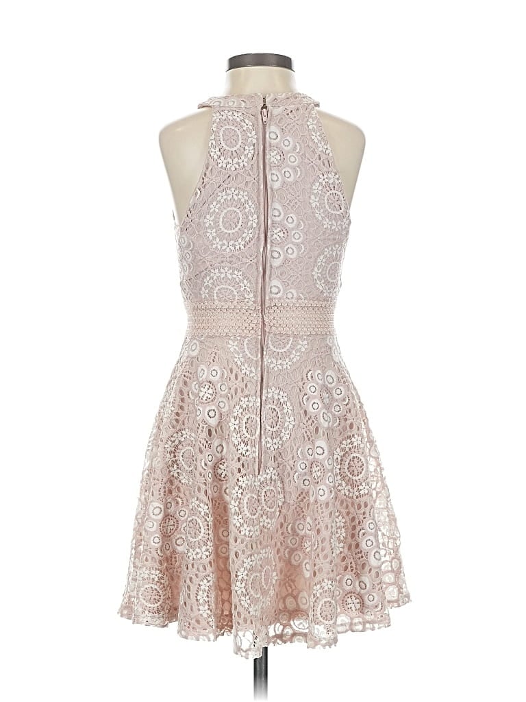 Pre-owned City Triangles Cocktail Dress In White