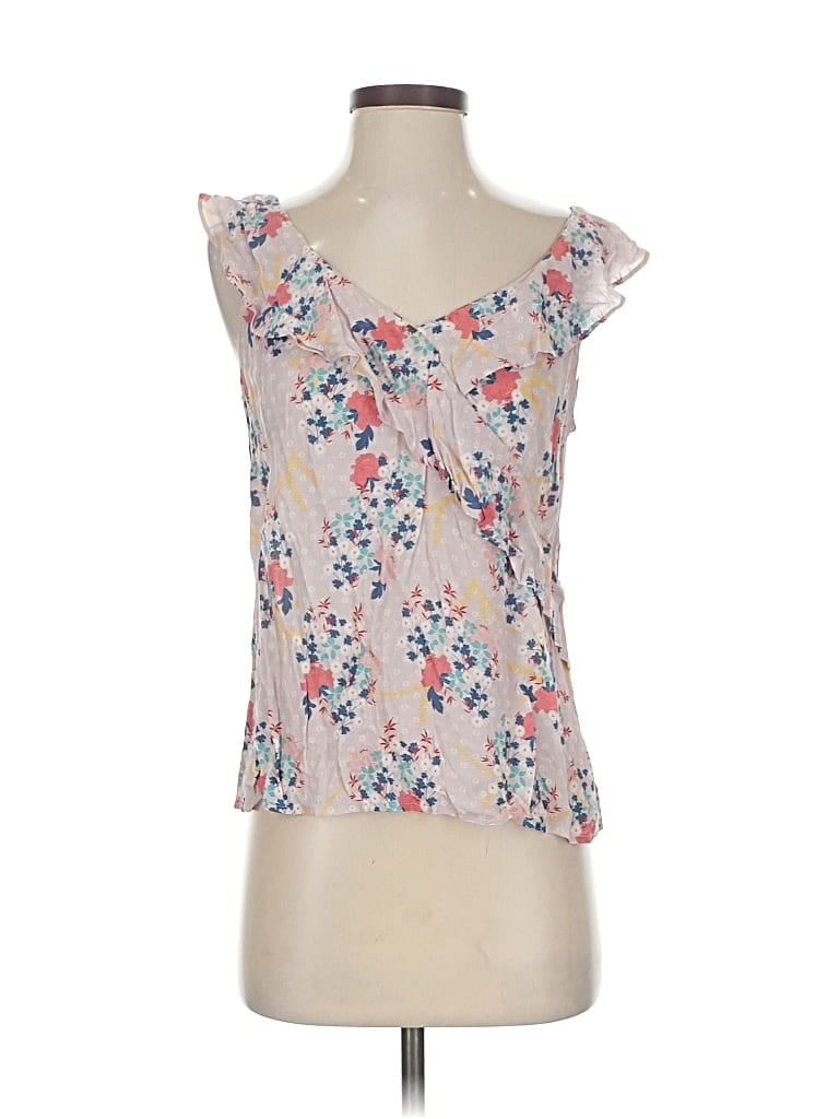 Pre-owned Velvet By Graham & Spencer Sleeveless Blouse In Pink