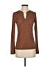 MICHAEL Michael Kors Orange Long Sleeve Blouse Size XS - photo 1