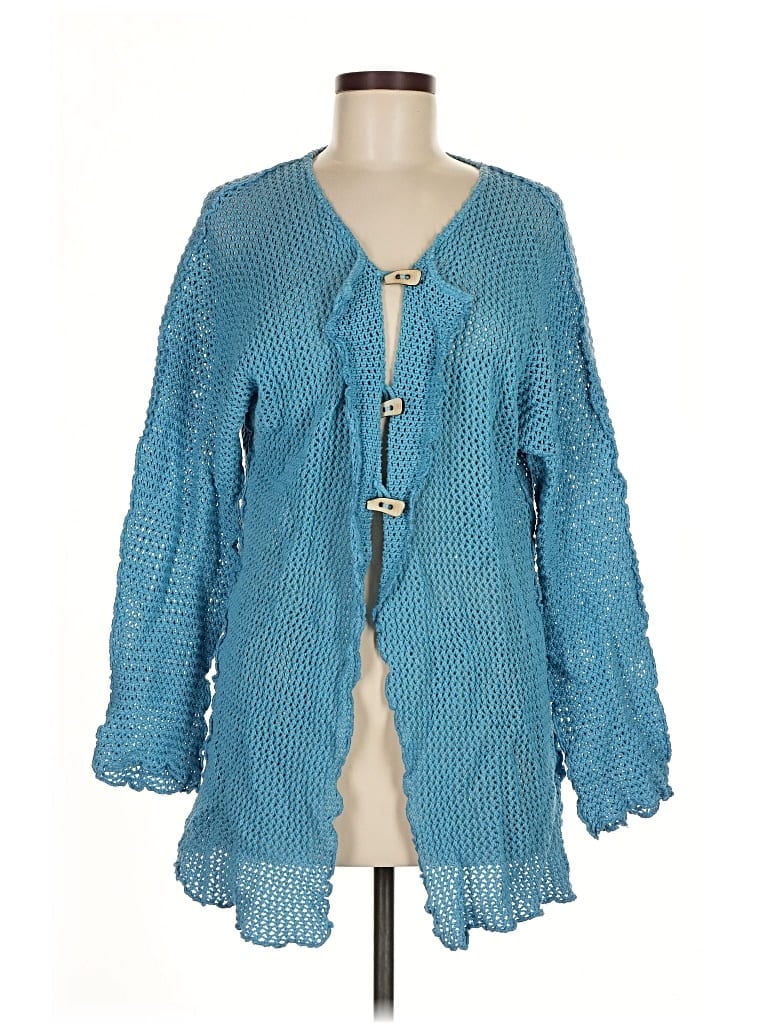 Pre-owned Willow Cardigan Sweater In Blue