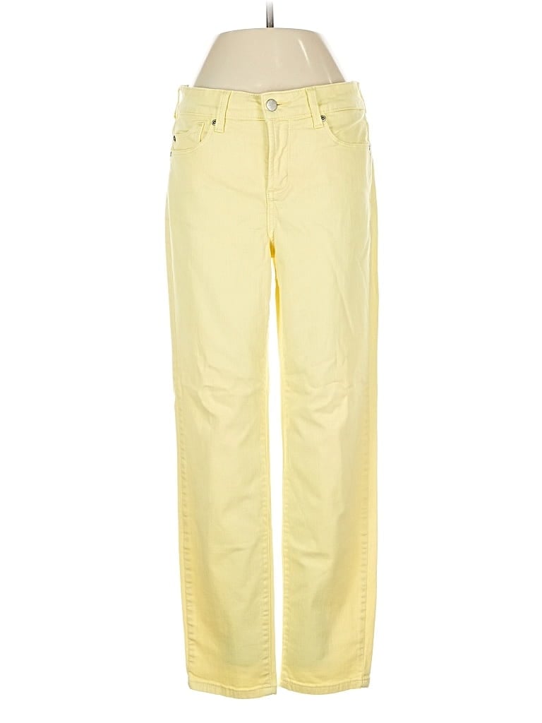 Pre-owned Nydj Jeans In Yellow