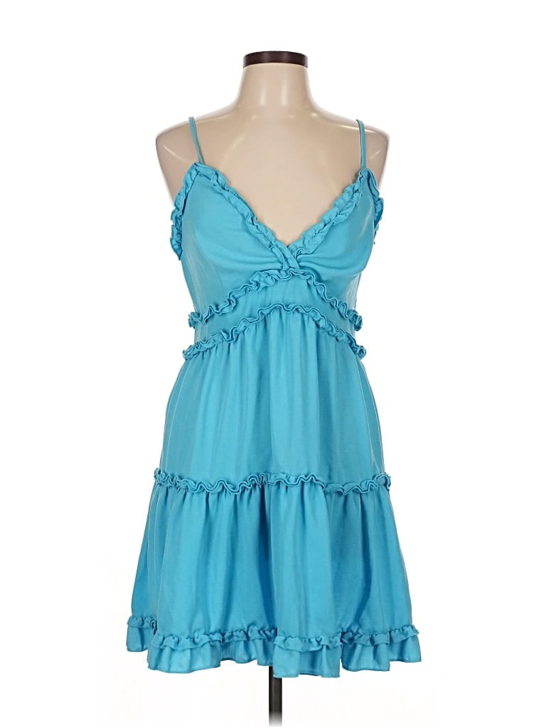 IRIS Pre-owned Cocktail Dress In Blue