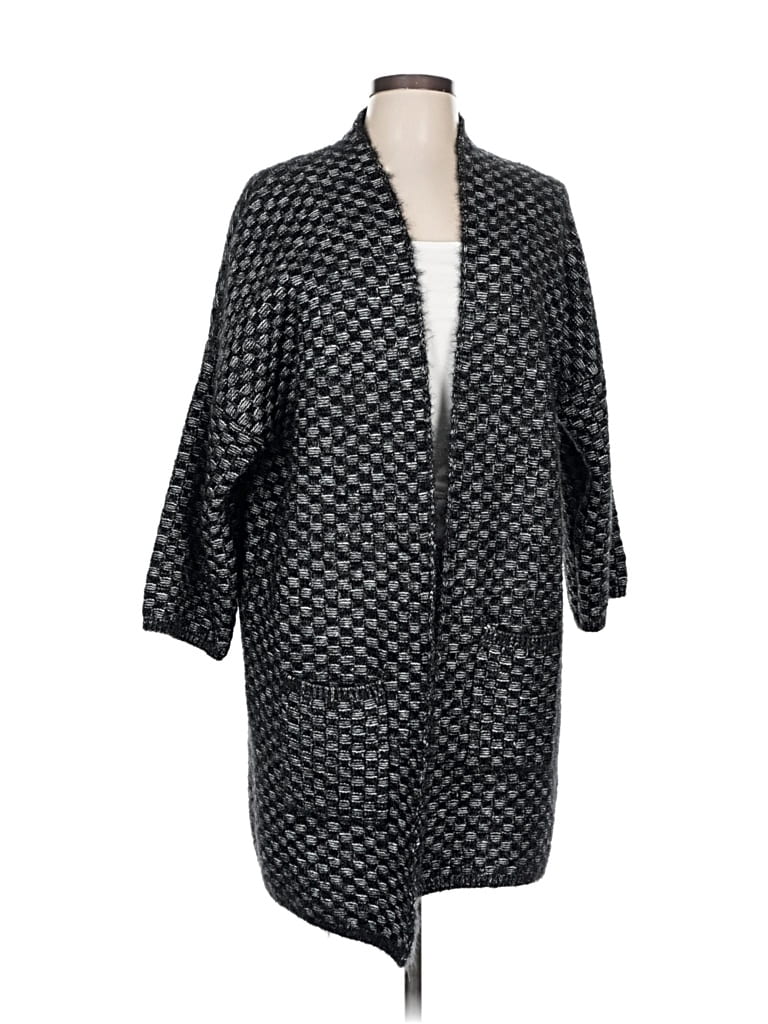 Pre-owned Maxsport Cardigan Sweater In Black