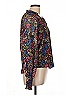 Aqua 100% Polyester Black Long Sleeve Blouse Size M - photo 4