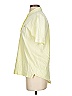Outer Banks 100% Cotton Yellow Short Sleeve Blouse Size S - photo 5