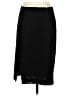 THE WRIGHTS 100% Wool Black Wool Skirt Size 4 - photo 2