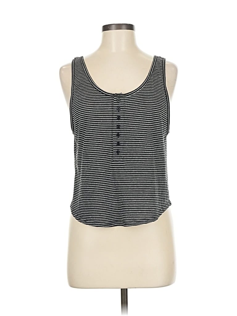 Pre-owned Rolla's Tank Top Black Strapless Neckline Tops