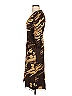 Alberto Makali Animal Print Brown Cocktail Dress Size 4 - photo 5