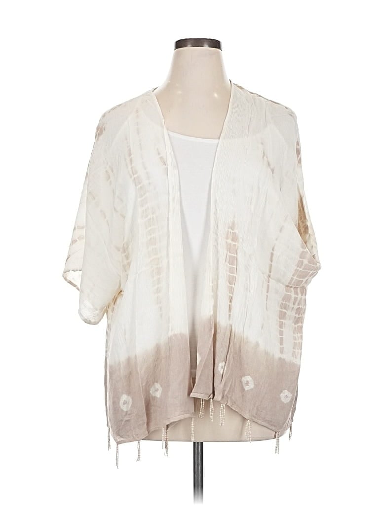 Soft Surroundings Kimono In White