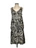 Lauren Vidal 100% Polyester Animal Print Ivory Casual Dress Size S - photo 1