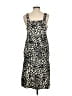 Lauren Vidal 100% Polyester Animal Print Ivory Casual Dress Size S - photo 2