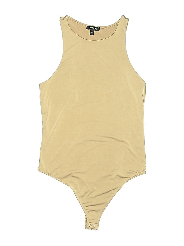 Pre-owned Express Bodysuit In Brown