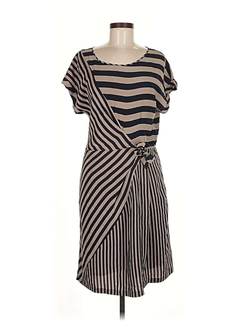 Pre-owned Bcbgmaxazria Casual Dress In Brown