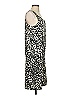 Lauren Vidal 100% Polyester Animal Print Ivory Casual Dress Size S - photo 4