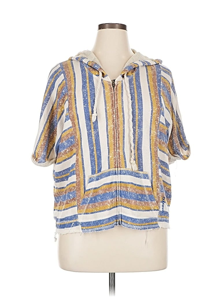 Pre-owned Billabong Poncho In Blue