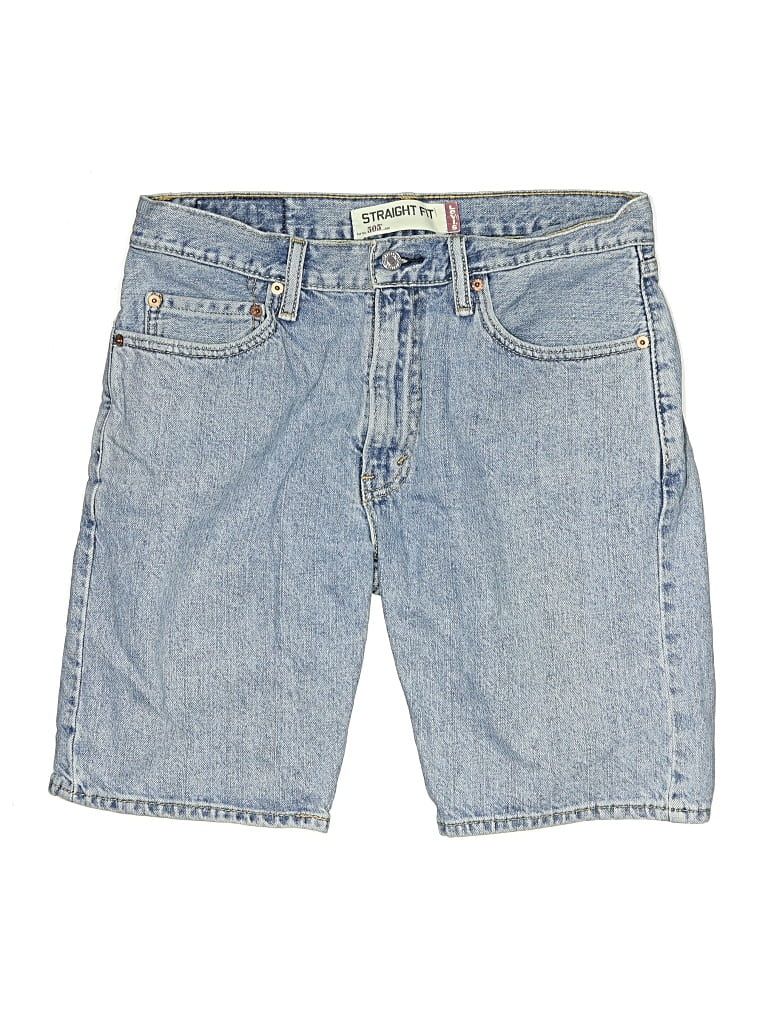 Click to view more detailed imagery on our partner's website Pre-owned Levi's Denim Shorts In Blue