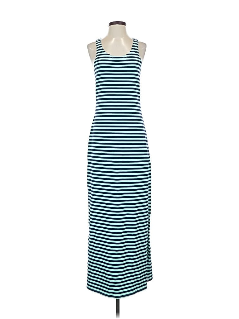 Pre-owned Sail To Sable Casual Dress In Blue