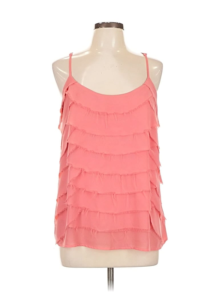 Pre-owned Gianni Bini Sleeveless Blouse In Pink