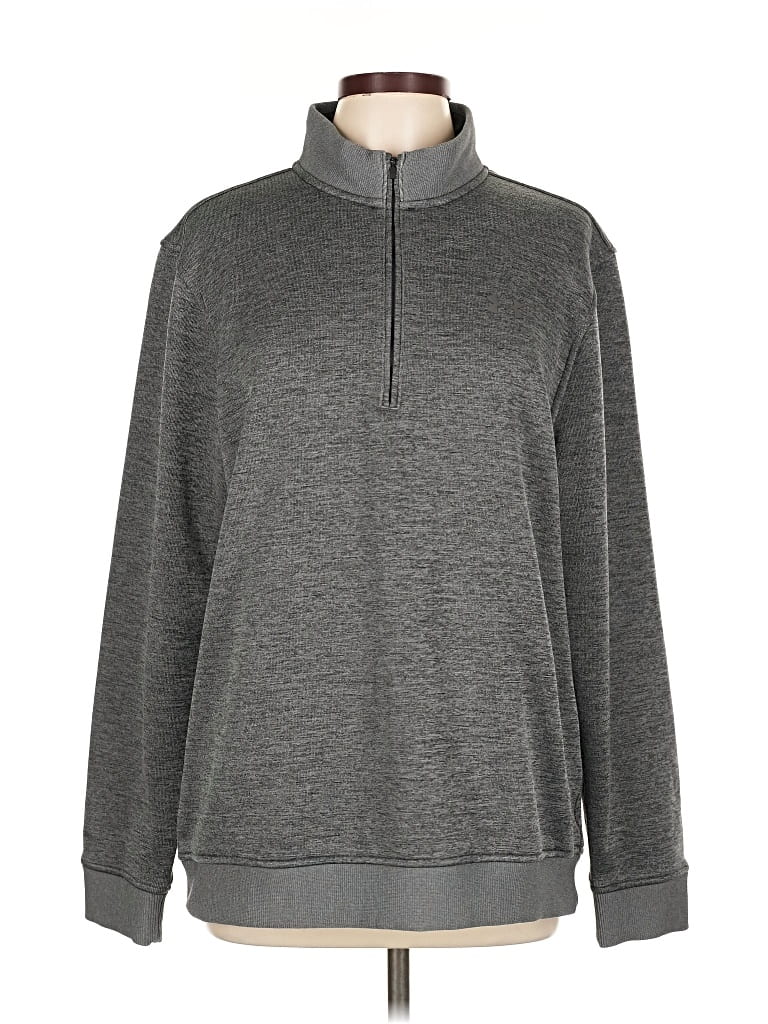 Pre-owned Under Armour Pullover Sweater In Gray