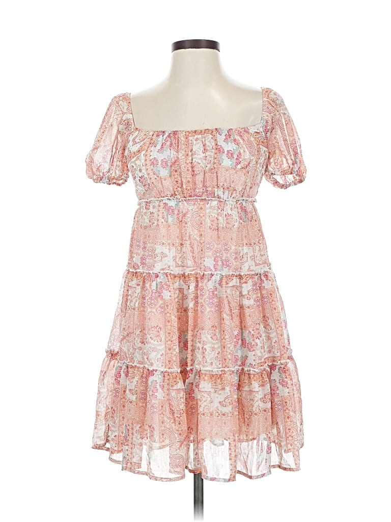 Pre-owned Altar'd State Cocktail Dress In Pink