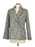 Rachel Zoe 100% Polyester Tweed Gray Blazer Size M - photo 1