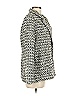 Rachel Zoe 100% Polyester Tweed Gray Blazer Size M - photo 4