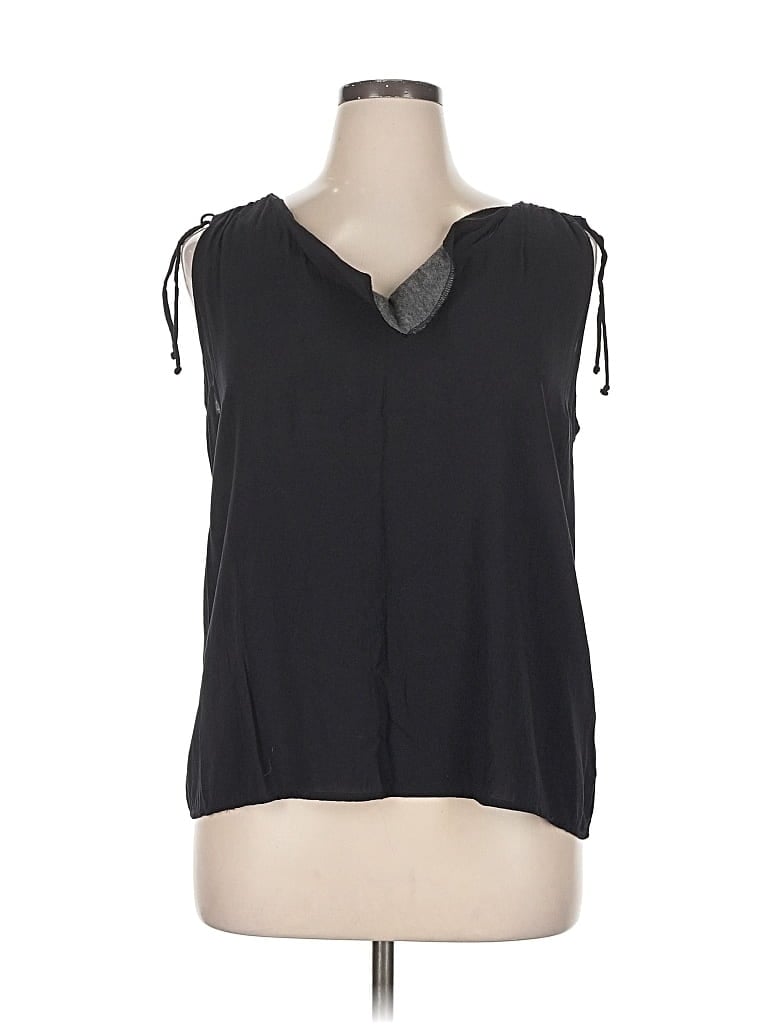 Pre-owned Old Navy Sleeveless Blouse In Black