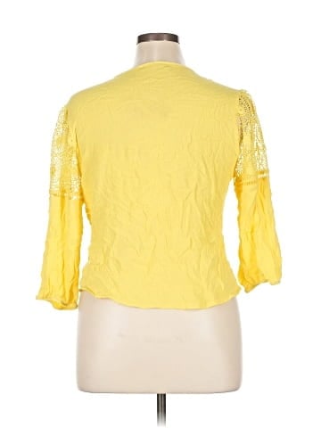 Adrienne Vittadini 3/4 Sleeve Top (view 2)