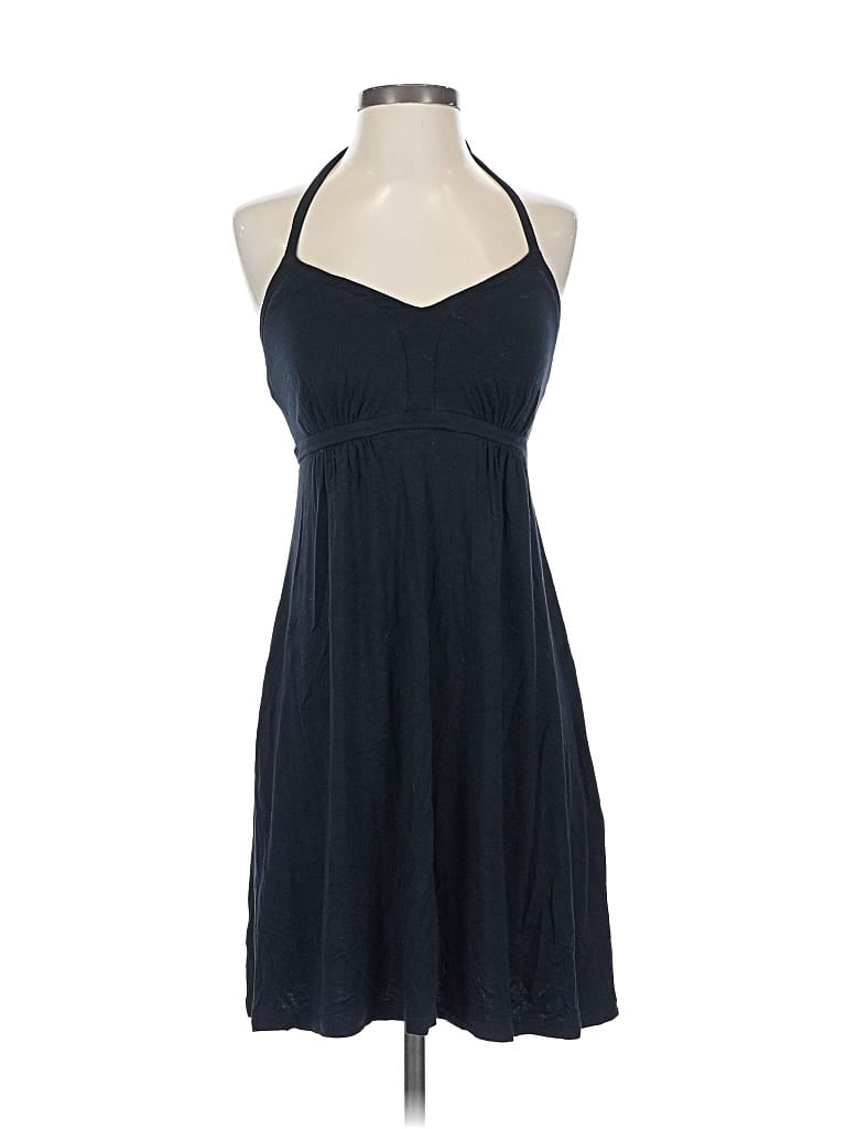 Pre-owned Express Sleeveless Top Blue Halter Neckline Tops