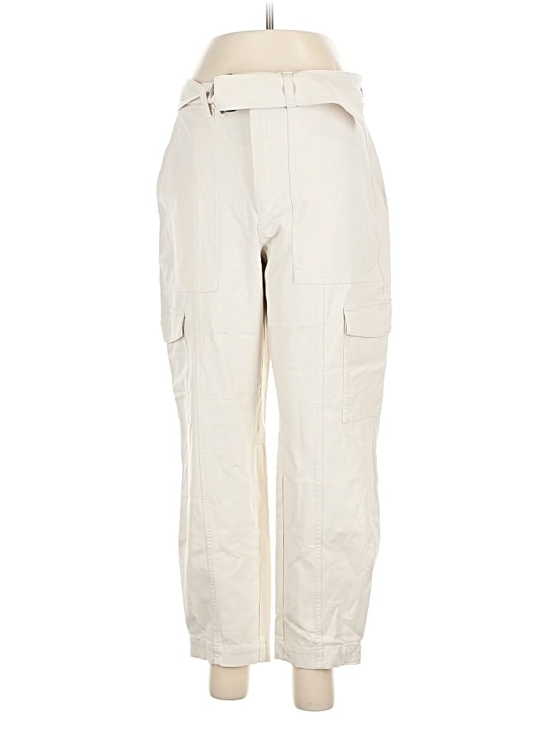 Pre-owned Banana Republic Cargo Pants In White