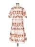 A.L.C. Print Orange Cocktail Dress Size 6 - photo 1